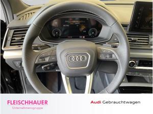 Audi Q5 S line 50 TFSIe quattro S tronic *0,5% DiWa Steuer*AHK*Audi Sound*Assistenzpaket Stadt & Tour*