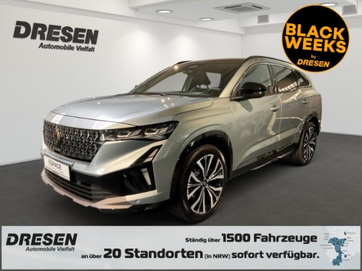 Renault Espace 🚨🤑BLACK-DEAL🤑🚨Iconic Full Hybrid E-Tech 200 5-Sitzer *MATRIX LED,4CONTROL,GLASDACH*