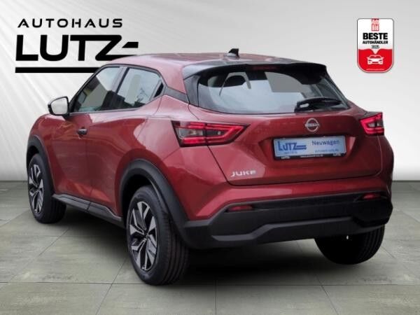 Nissan Juke Acenta 1.0 DIG-T EU6e LED Klimaautom DAB SHZ Spurhalteass. Fernlichtass. Verkehrszeichenerk.