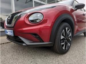 Nissan Juke Acenta 1.0 DIG-T EU6e LED Klimaautom DAB SHZ Spurhalteass. Fernlichtass. Verkehrszeichenerk.
