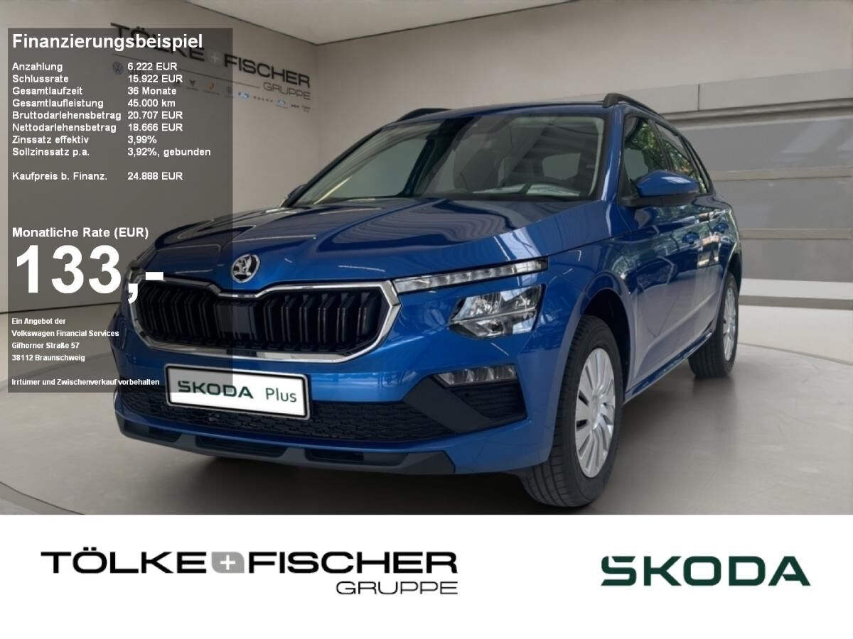 Skoda Kamiq Essence SOFORT VERFÜGBAR SHZ LED W-Paket PDC SpurH