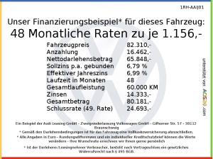 Audi A6 Avant TDI Beifahrerdisplay Navi Memory LED