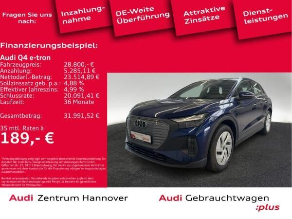 Audi Q4 e-tron 40 Pano AHK Navi Kamera virtual