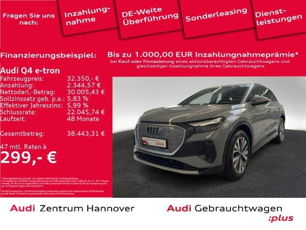 Audi Q4 e-tron 40 LED virtual DAB Navi