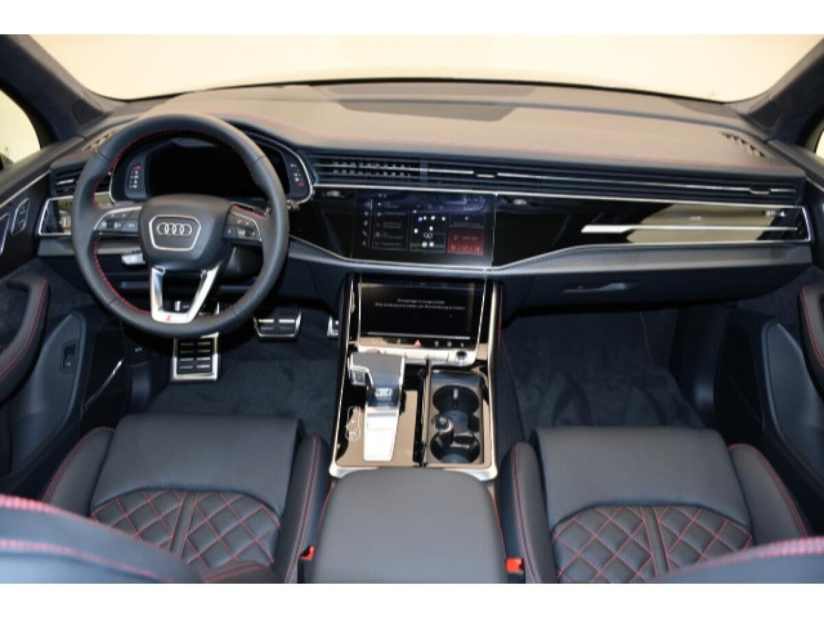 Audi SQ7 Audi exlusive Verde Ermes metallic HD Matrix LED-Scheinwerfer  Panorama-Glasdach Nachtsichtassistent