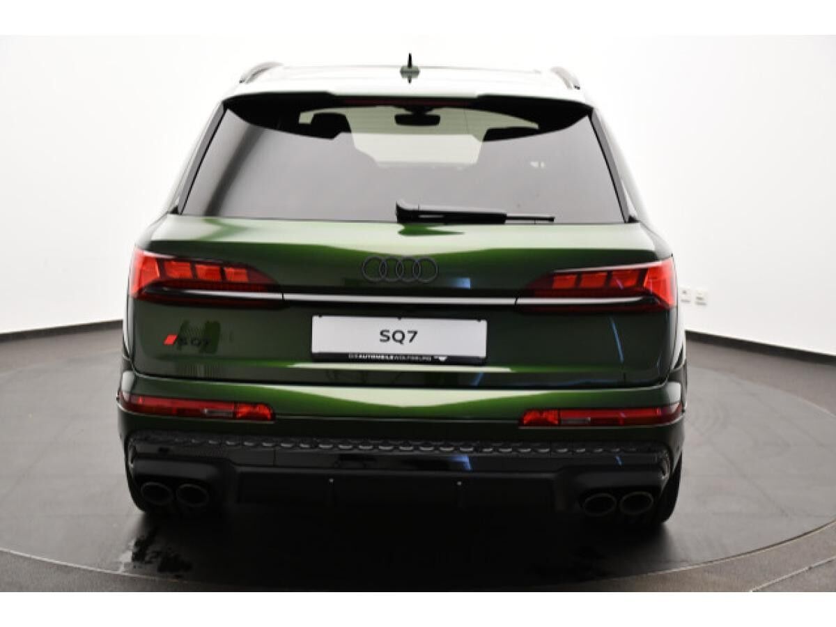 Audi SQ7 Audi exlusive Verde Ermes metallic HD Matrix LED-Scheinwerfer  Panorama-Glasdach Nachtsichtassistent