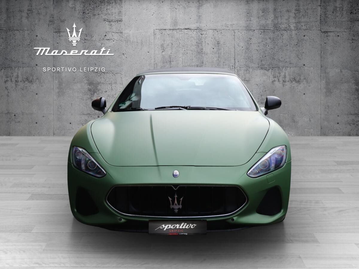 Maserati GranCabrio Sport // Vollfolierung in grün matt|  🔥 SPORTIVO LEIPZIG  🔥