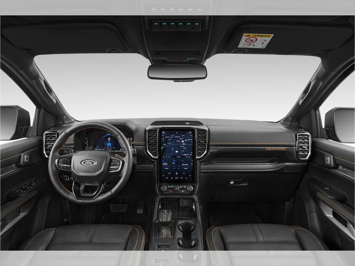 Ford Ranger 🚀 LAGERFAHRZEUG - Wildtrak - PickUp🔋 PHEV Automatik, AHK 3,5t, *Laderaumrollo*🔋Gewerbehammer🔋