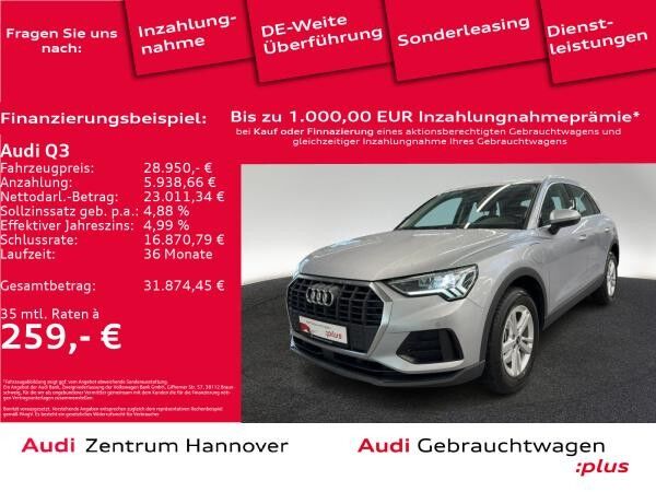 Audi Q3 45 TFSIe Kamera LED Navi virtual