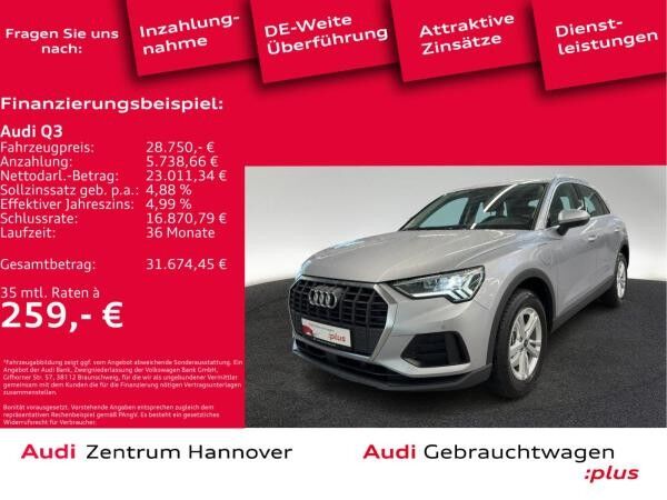 Audi Q3 45 TFSIe Kamera LED Navi virtual