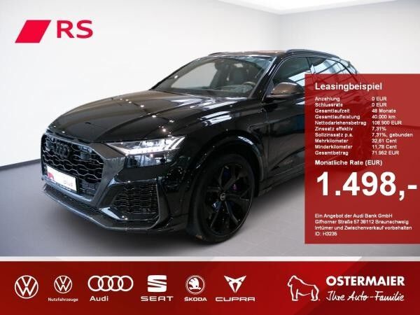 Audi RS Q8 23 .DYNAMIK+.CABRBON.SPORTABGAS.HEAD-UP.PANO.AHK.S-SPORT+.V-MAX305