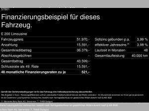Mercedes-Benz E 200 AMG Digital-Light Pano Distronic AHK 360°K