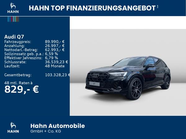 Audi Q7 55TFSIe qu S line Matrix AHK Pano B&O