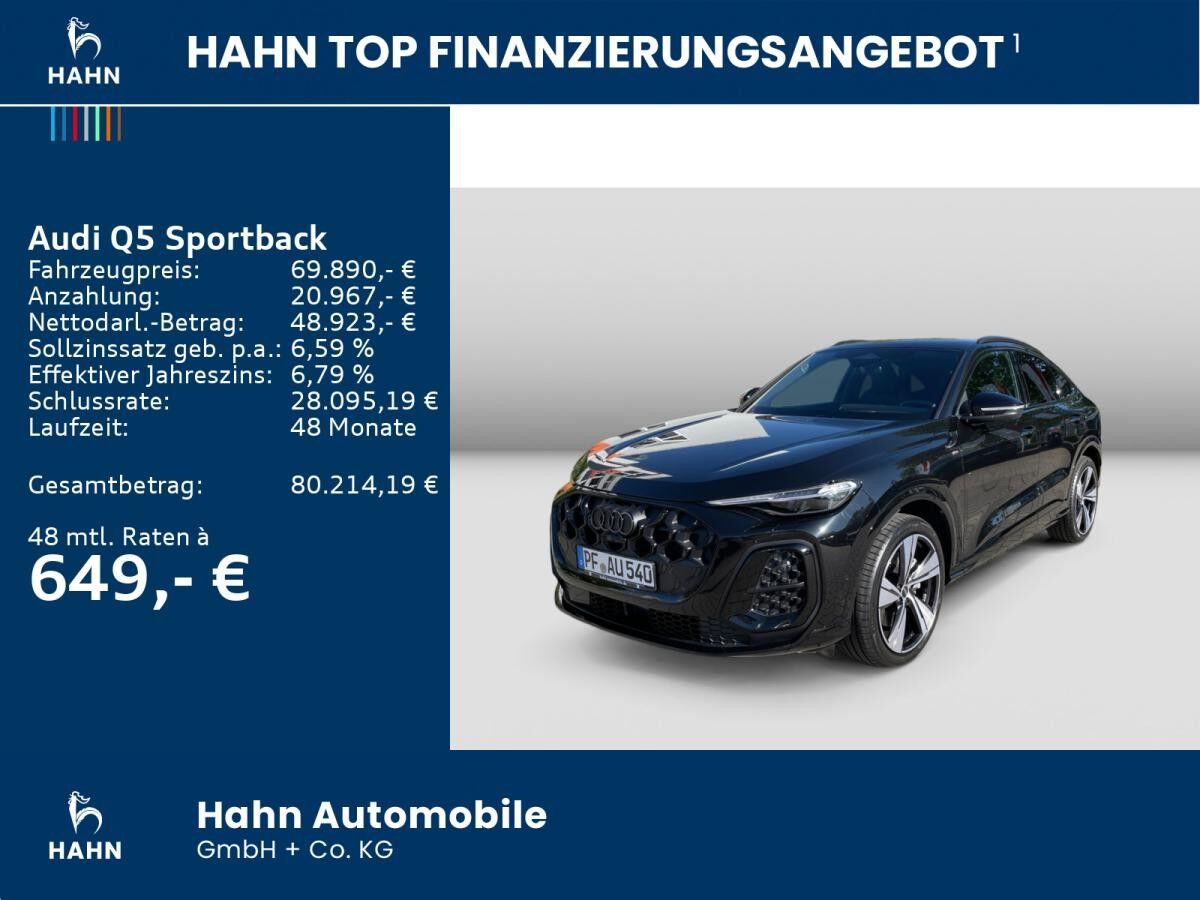Audi Q5 Sportback TDI quattro S tronic // Sofort verfügbar //