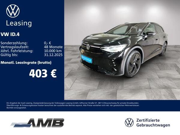 Volkswagen ID.4 GTX AHK/Matrix/HuD/Navi/Wärmepumpe/01.30Garantie