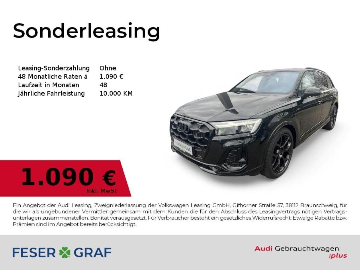 Audi Q7 S line 50 TDI quattro Allradlenk/AZV/Pano/B&O