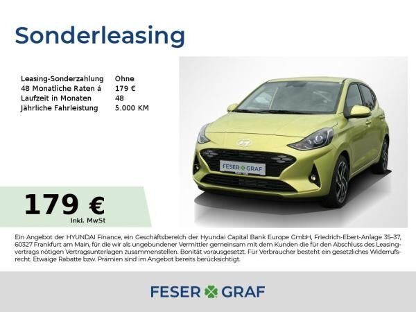 Hyundai i10 PRIME NAVI CAM LED-TFL SHZ LHZ CARPLAY KLIMA