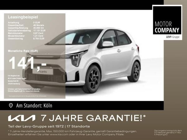 Kia Picanto 1.0 Pflegedienst ! +MY26+Nav+R.Kamera+PDC