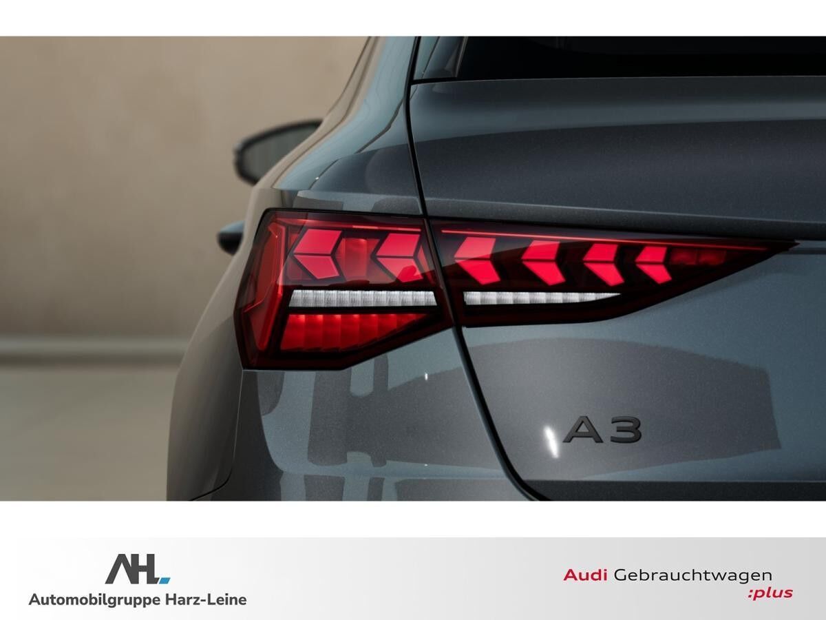 Audi A3 Sportback 45 TFSIe S line Matrix, RFK, ACC