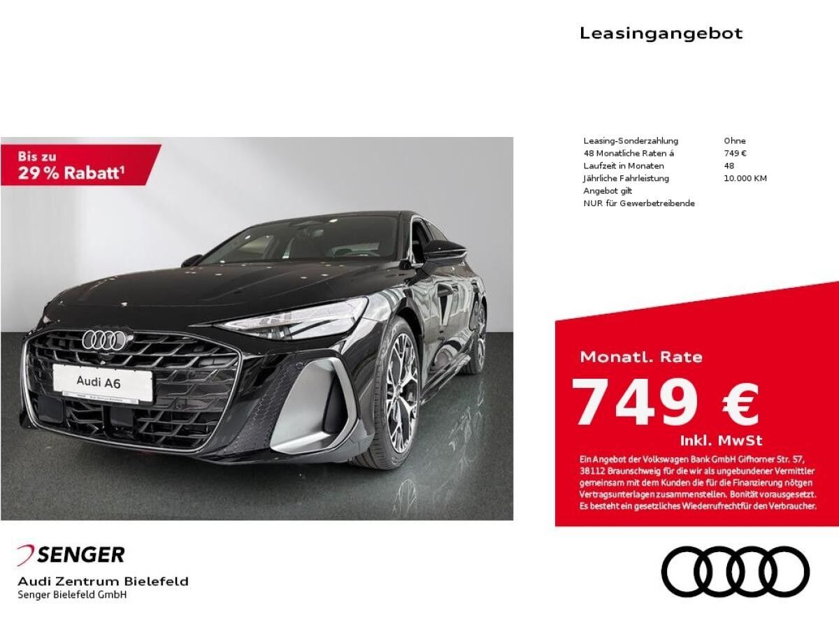 Audi A6 Limousine TDI quattro Allradlenkung Leder SHZ