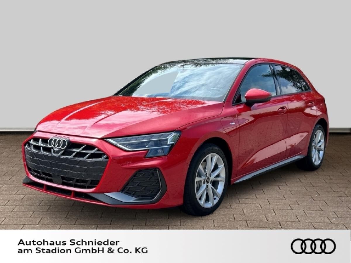 Audi A3 Sportback 40 TFSI e 150 kW S-LINE+PANO+NAVI+LEDER+VIRTUAl