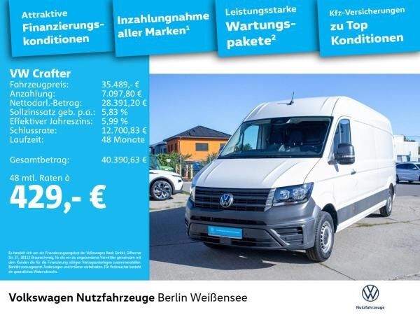 Volkswagen Crafter 35 Kasten TDI L3H2*APP*RFK*NEUES MODELL*