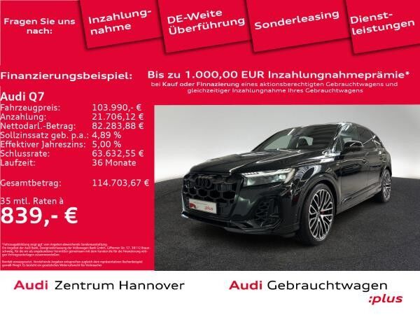 Audi Q7 S line 60 TFSIe quattro Head-Up Laser Pano B&O AHK