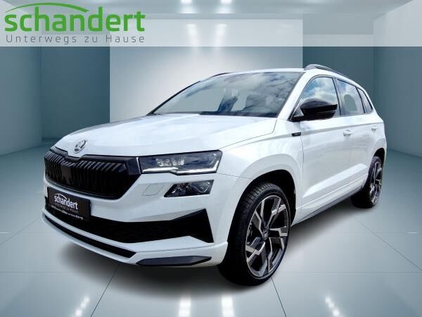 Skoda Karoq 2.0 TDI Sportline DSG Matrix Navi AHK Klimaautom🚀Sofort-Verfügbar🚀Autohaus-Schandert Top-Deal✨