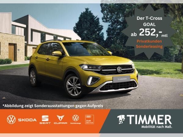 Volkswagen T-Cross GOAL 1.0l TSI*Sofort Verfügbar*2x*Sonderleasing
