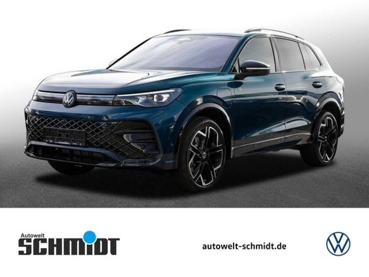 Volkswagen Tiguan "R-LINE" 1,5 l eHybrid 6-Gang DSG AHK-WKR-IQ-DRIVE-LM20-MATRIX-BLACK-STYLE