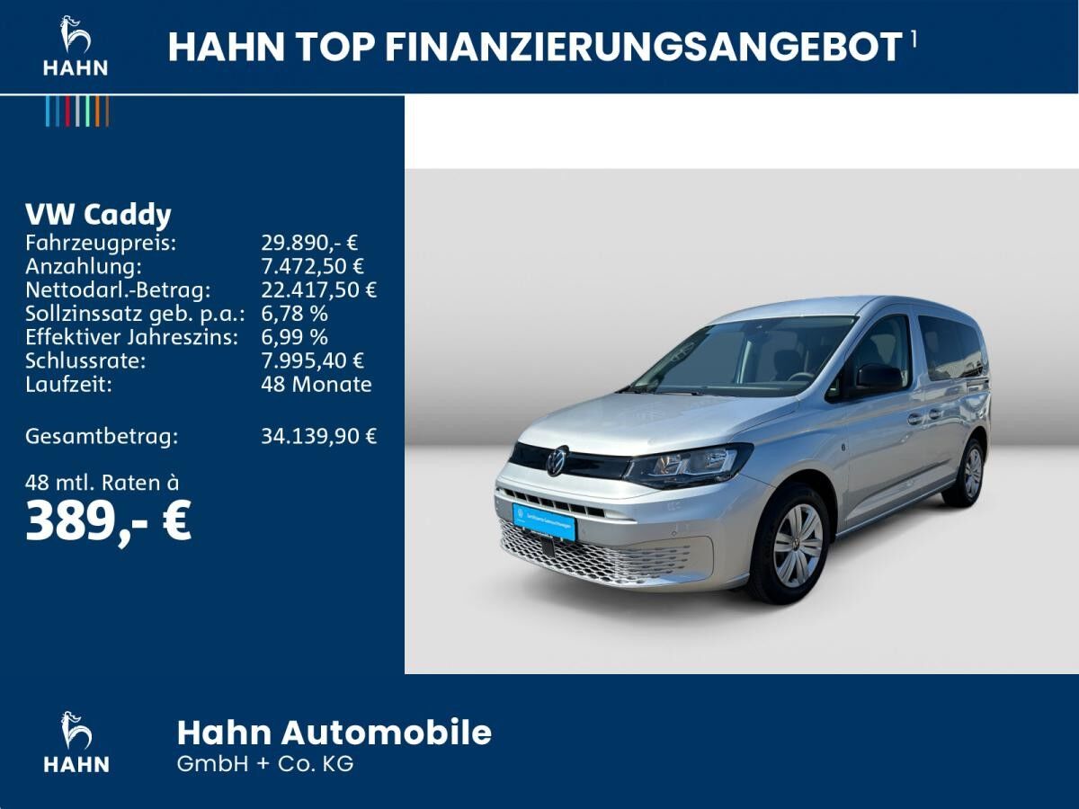 Volkswagen Caddy 1,5TSI KAMERA AHK FLÜGEL SITZH