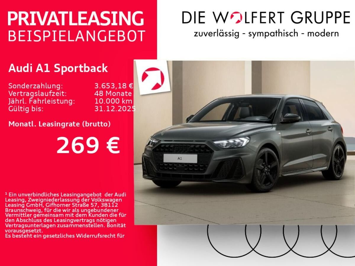 Audi A1 Sportback S line 30 TFSI S tronic*CARPLAY*LED*