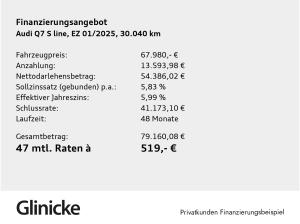 Audi Q7 45 TDI qu. S line Matrix LM 21" Navi PDC+RFK Head-Up