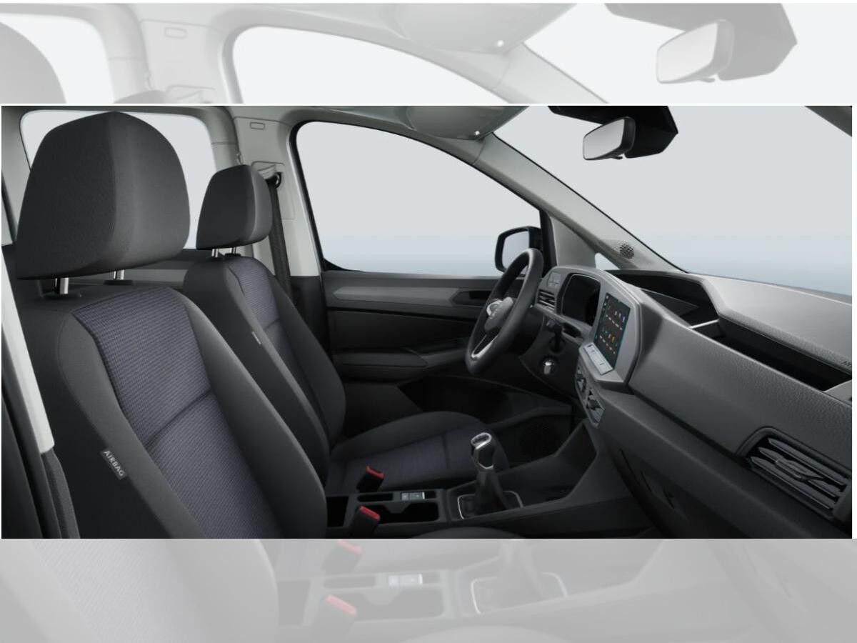 Volkswagen Caddy 5-Sitzer Motor: 2,0 l TDI EU6 SCR 75 kW Getriebe: 6-Gang-Schaltgetriebe Ra