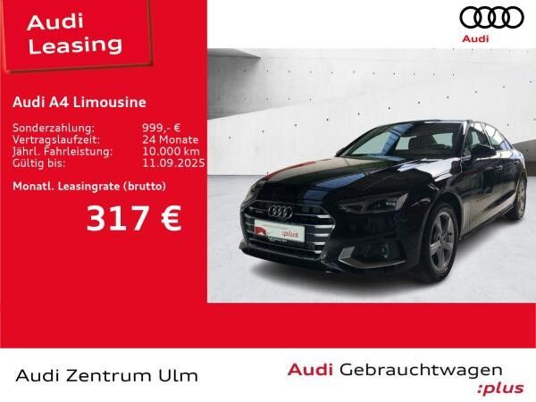 Audi A4 Limousine advanced 40 TDI quattro NAVI STHZ