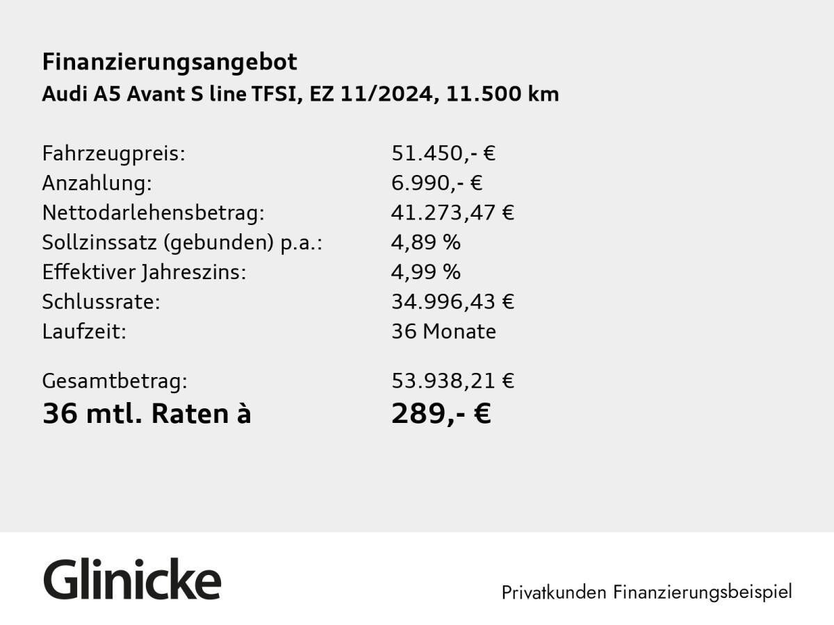Audi A5 Avant TFSI S-LINE+TECH+SPORTSITZ+AMBIENTE