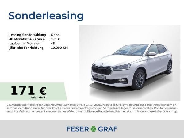 Skoda Fabia TOUR 1,0 TSI SHZ,LHZ,TEMPOMAT,KESS