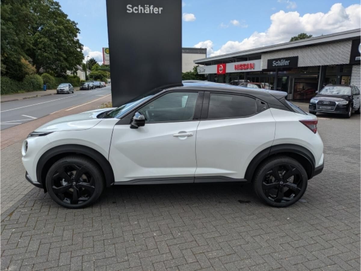 Nissan Juke TEKNA 1.0 DIG-T 114PS 7DCT Bose BFS 2-Farben Navi Leder digitales Cockpit Soundsystem