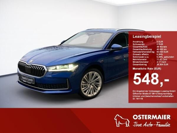 Skoda Superb Combi SELECTION 2.0TDI PANO.AHK.LICHT+SICHT.WINTER.FAMILIE