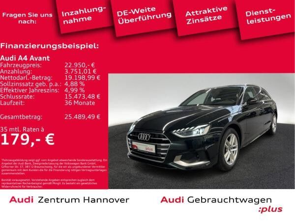 Audi A4 Avant 35 TFSI Advanced LED Kamera Navi Keyless