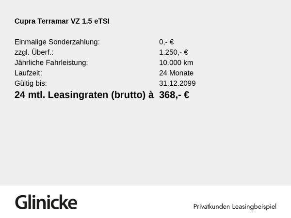 Cupra Terramar 1.5 e-Hybrid VZ DSG, RFK, MEMORY