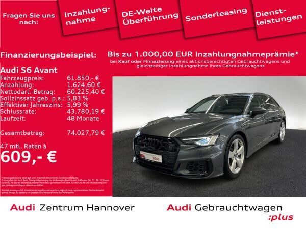 Audi S6 Avant 3.0 TDI qu. AHK Matrix Kamera Memory