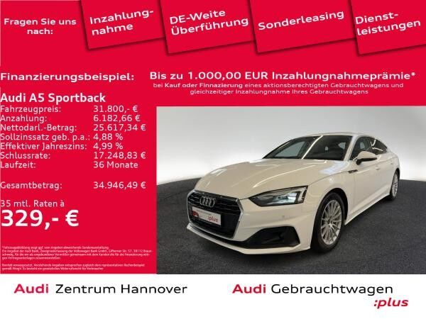 Audi A5 Sportback 40 TDI Kamera LED AHK Navi