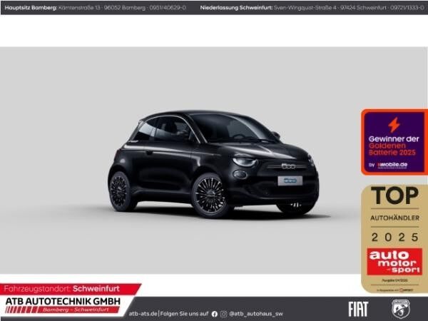Fiat 500e 42 kWh LaPrima Navi LED ACC Apple CarPlay