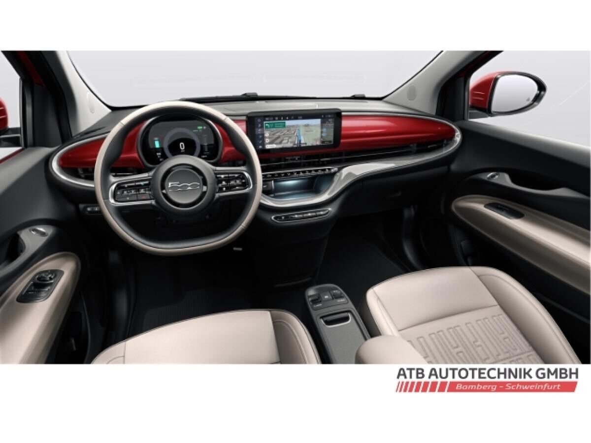 Fiat 500e Cabrio 42 kWh LaPrima Navi LED ACC Apple CarPlay