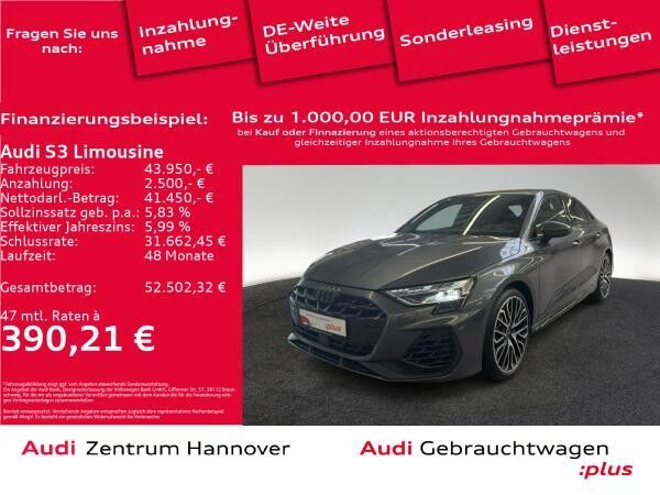 Audi S3 Limousine 2.0 TFSI Head-Up Matrix SONOS Memory
