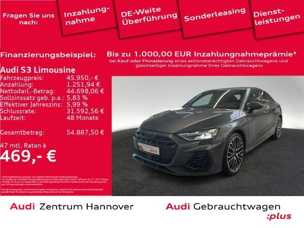 Audi S3 Limousine 2.0 TFSI Head-Up Matrix SONOS Memory