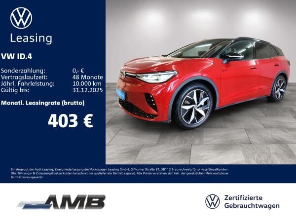 Volkswagen ID.4 GTX 77kWh/AHK/Matrix/Wärmepumpe/01.30Garantie