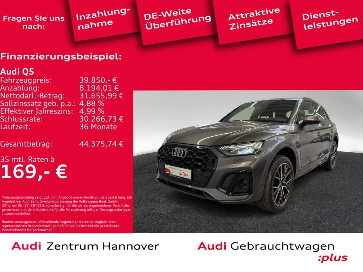 Audi Q5 50 TDI qu. S line Matrix Kamera ACC Navi virtual