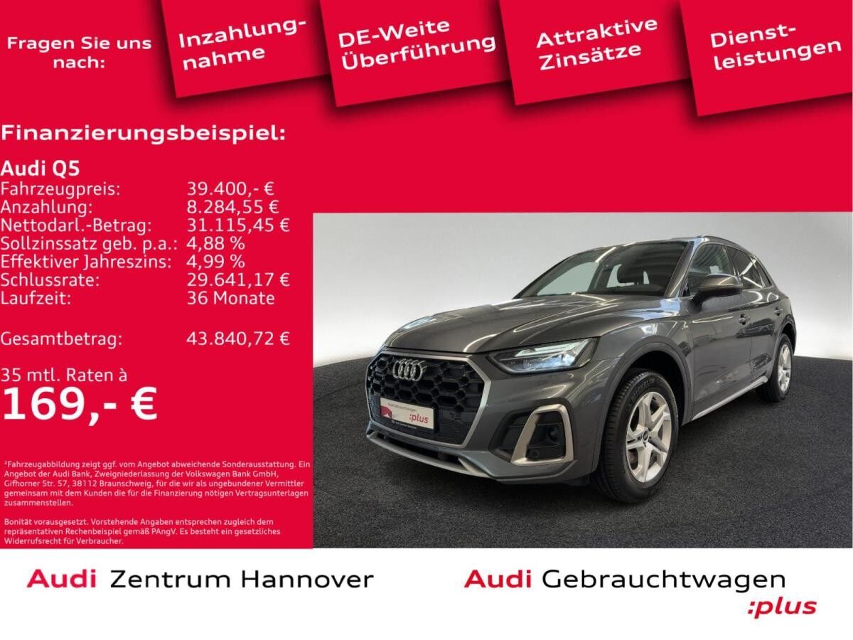 Audi Q5 40 TDI qu. S line Standh. Kamera ACC Memory Navi